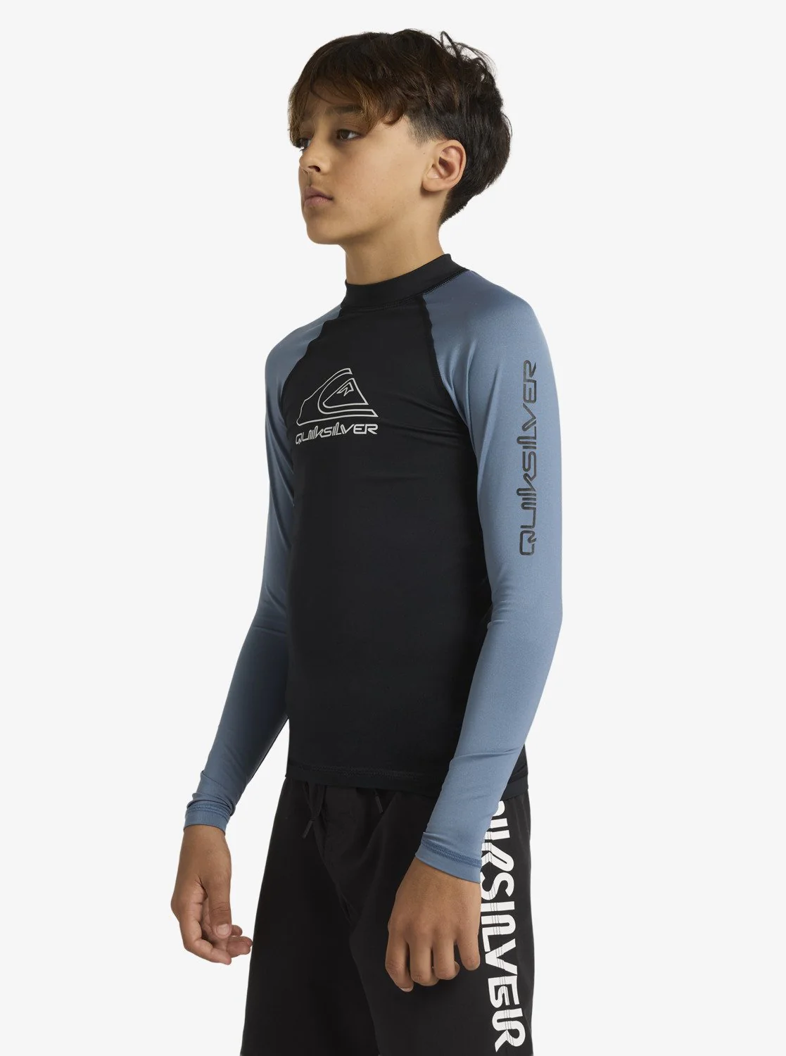 Boys 8-16 On Tour Long Sleeve Rashguard - Image 3