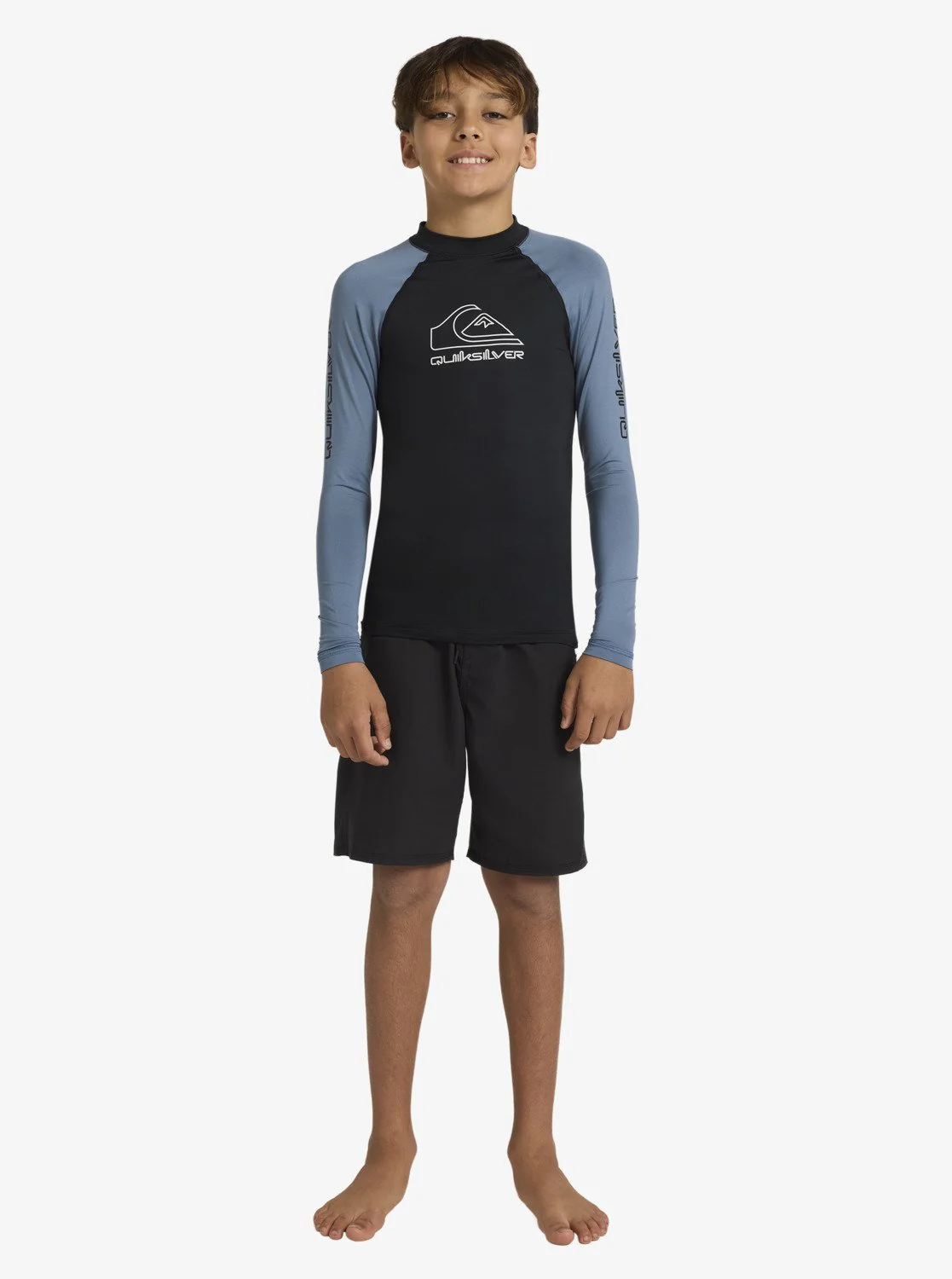 Boys 8-16 On Tour Long Sleeve Rashguard - Image 5