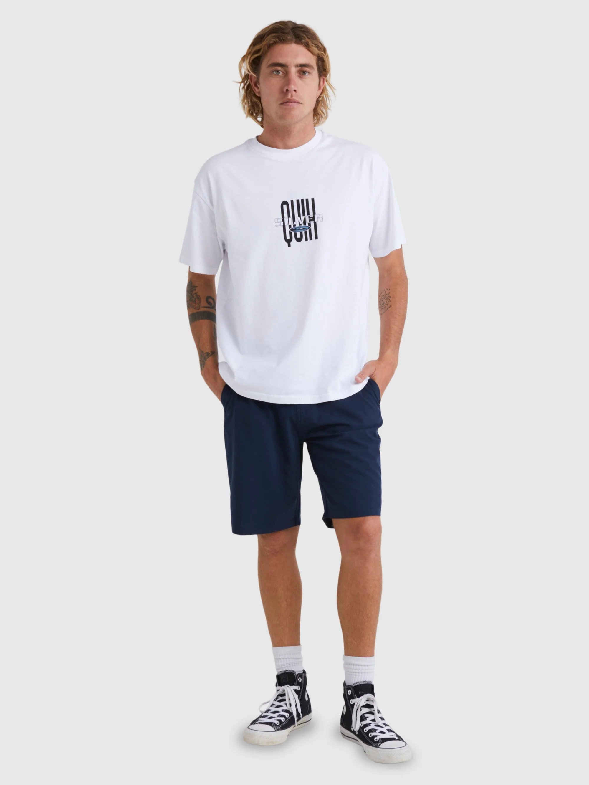 Mens Ocean Union 20" Amphibian Boardshorts - Image 8